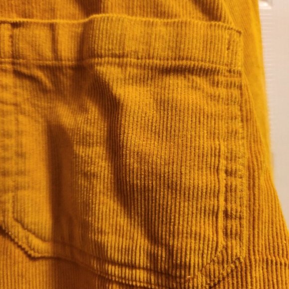 NEW Jessica London Button Down Corduroy Yellow Jacket/Shirt Women's Size 20 - Picture 4 of 7
